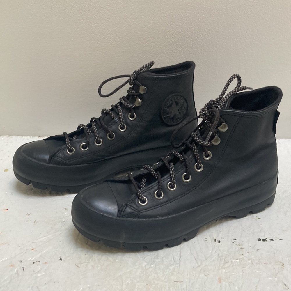 Converse Chuck Taylor Lugged GORE-TEX Black Boot Size 9